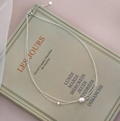 Sterling Silver Freshwater Pearl Choker