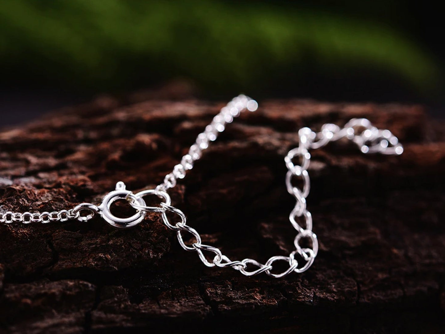 Sterling Silver Skeleton Flower Necklace - Egret Jewellery