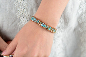 Tila Beads Beaded Stacking Friendship Bracelet - Egret Jewellery